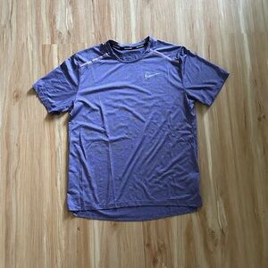 Nike Dri Fit Running Tee w/ Reflective Detail